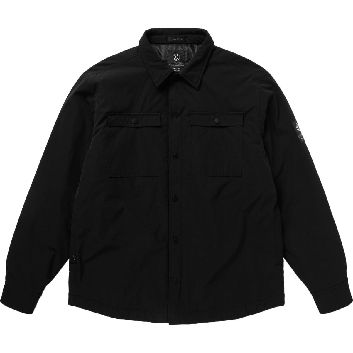 2026 Mystic Männer DTS Overshirt 35105.260300 - Black
